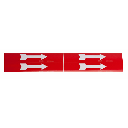 Arrow Pipe Marker, Self-Adhesive, 1-1/8" H x 7" W, Black on Yellow Infinity Industrial Services Inc.
