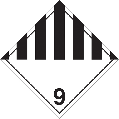 Plaque-&eacute;tiquette TMD divers dangers, Plastique Infinity Industrial Services Inc.