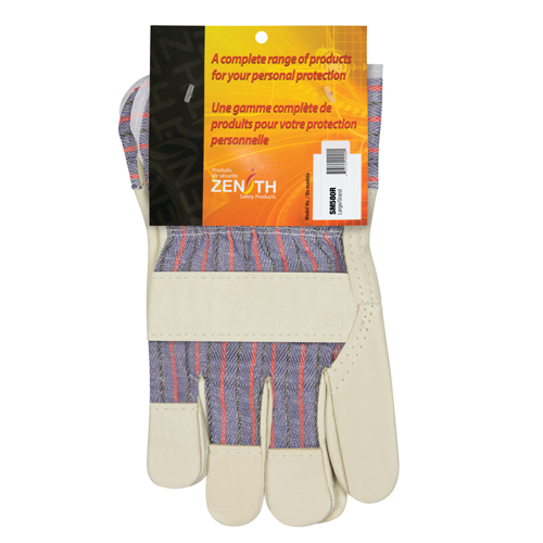 Gant pour ajusteur confortable r&eacute;sistant &agrave; l'abrasion, Grand, Paume en Cuir fleur de porc, Doublure en Coton Infinity Industrial Services Inc.