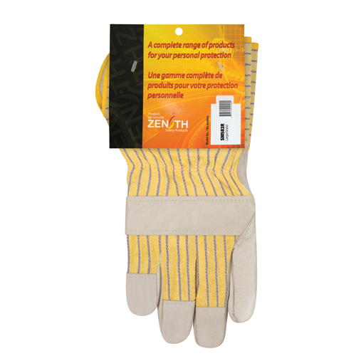 Gants d'ajusteur &agrave; paume s&egrave;che d'usage standard, Grand, Paume en Cuir fleur de vache, Doublure en Coton Infinity Industrial Services Inc.