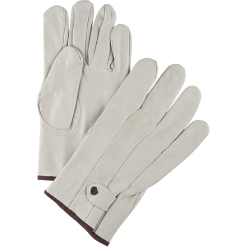 Standard-Duty Ropers Gloves, Large, Grain Cowhide Palm Infinity Industrial Services Inc.