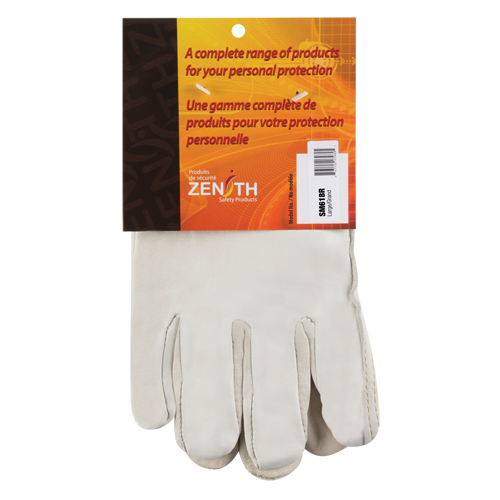 Gants de conducteur doubl&eacute;s pour l'hiver, Grand, Paume en Cuir fleur de vache, Molleton Infinity Industrial Services Inc.