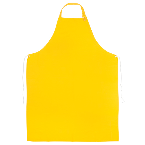 PVC Apron, PVC, Yellow, 35" W x 45" L Infinity Industrial Services Inc.