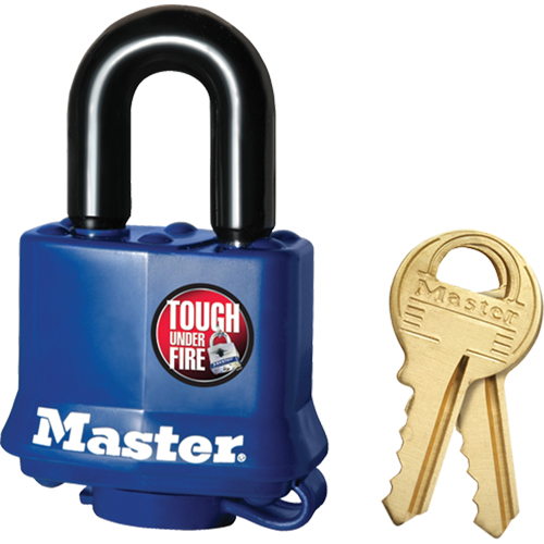 Weather-Resistant Padlock, Keyed Different, Laminated Steel, 1-9/16" Width Infinity Industrial Services Inc.