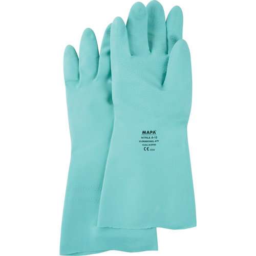 Gants &agrave; prise &agrave; motif en Z StanSolv, Taille 6/T-petit, 13" lo, Nitrile, 11 mils Infinity Industrial Services Inc.