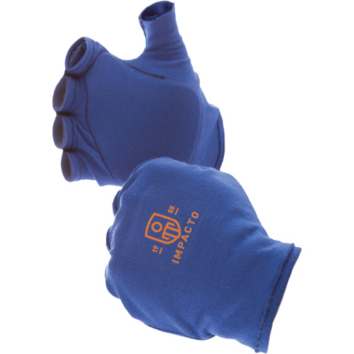 Anti-Impact Fingerless Right-Hand Glove Liner, 6/X-Small, Synthetic Palm, Slip-On Cuff Infinity Industrial Services Inc.