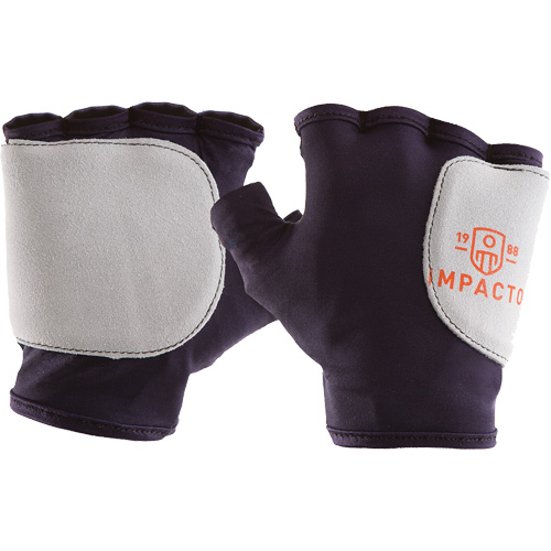 Palm/Side Fingerless Protection Gloves - Left, X-Small, Suede Palm, Slip-On Cuff Infinity Industrial Services Inc.