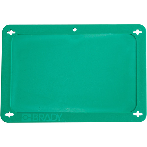 &eacute;tiquette vierge pour vanne, Plastique, 4-3/4" la x 3-1/4" h Infinity Industrial Services Inc.