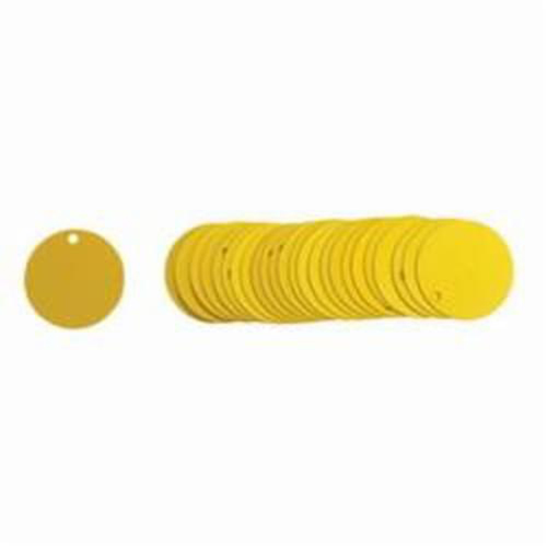 Blank Round Valve Tags, Aluminum, 1.5" dia Infinity Industrial Services Inc.