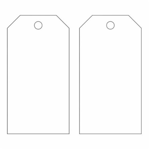 &eacute;tiquettes vierges autoplastifiantes pour la pr&eacute;vention des accidents, M&eacute;tal, 3" la x 5-3/4" h Infinity Industrial Services Inc.
