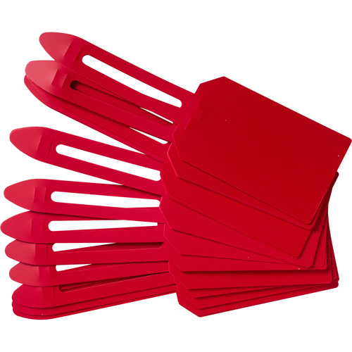 &eacute;tiquettes de cadenassage vierges en plastique, Plastique, 3-1/4" la x 5-4/5" h, Vierge Infinity Industrial Services Inc.