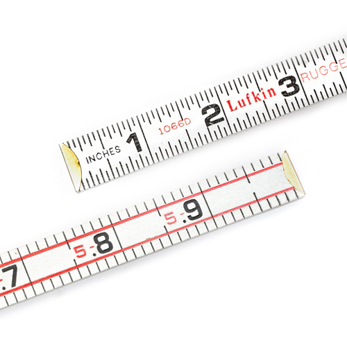 Red End&reg; Engineer's Scale Rule, 6' L, Wood, 1/16" Graduations Infinity Industrial Services Inc.