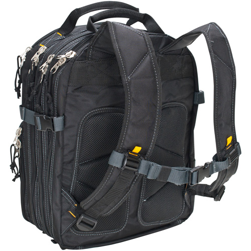 75-Pocket Tool Backpacks, 13" L x 17-1/2" W, Black, Nylon Infinity Industrial Services Inc.