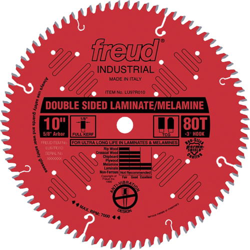 Double-Sided Melamine Saw Blades, 14", 108 Teeth, Laminate Use Infinity Industrial Services Inc.