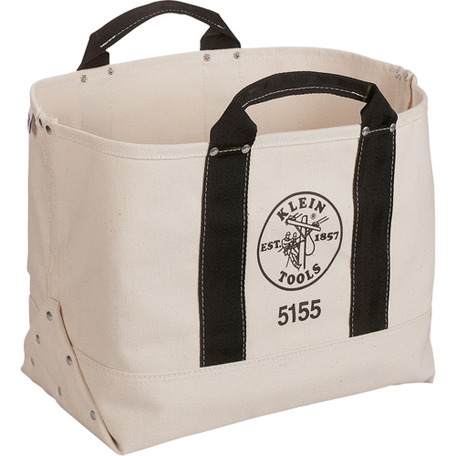 Sac &agrave; outils robuste de 17", Toile, 1 pochettes, Beige/Noir Infinity Industrial Services Inc.