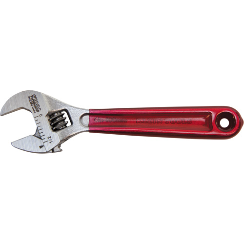 Adjustable Wrench, 4-1/2" L, 1/2" Max Width, Chrome/Polished Infinity Industrial Services Inc.