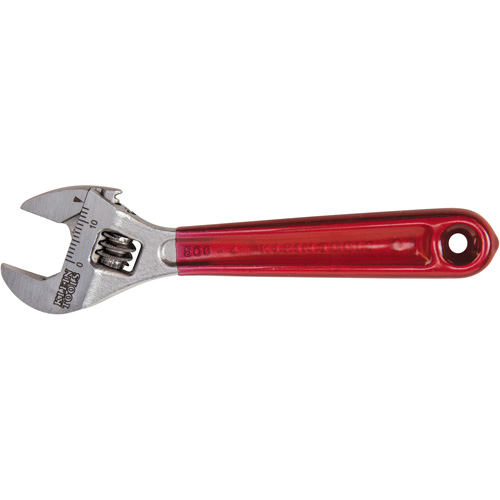 Adjustable Wrench, 4-1/2" L, 1/2" Max Width, Chrome/Polished Infinity Industrial Services Inc.