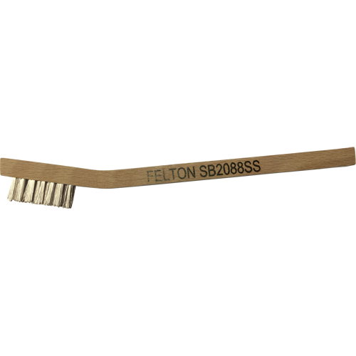 Small Cleaning Scratch Brushes, Stainless Steel, 3 x 7 Wire Rows, 7-3/4" Long Infinity Industrial Services Inc.