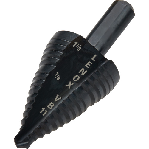 Foret &eacute;tag&eacute; no 11, 7/8" - 1-1/8", Incr&eacute;ments de 1/4", Acier rapide Infinity Industrial Services Inc.