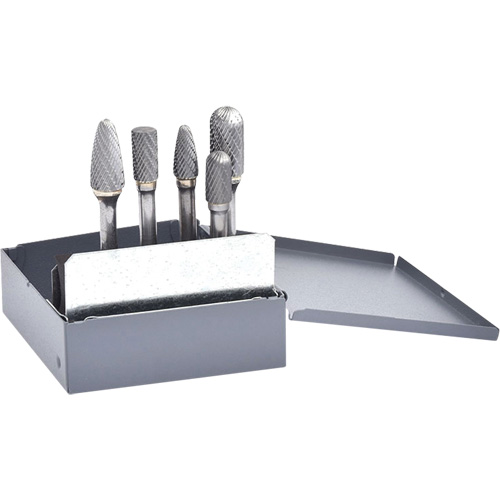 Double Cut Carbide Burr Set, 5 Pieces Infinity Industrial Services Inc.