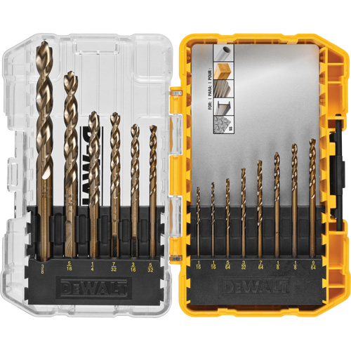 Pilot Point&reg; Industrial Drill Bit Set, 14 Pieces, Cobalt Infinity Industrial Services Inc.