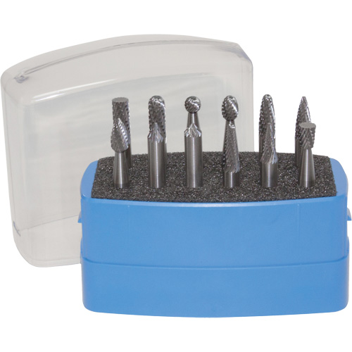 Aluminum Cut Rotary Burr Set, 8 Pieces Infinity Industrial Services Inc.