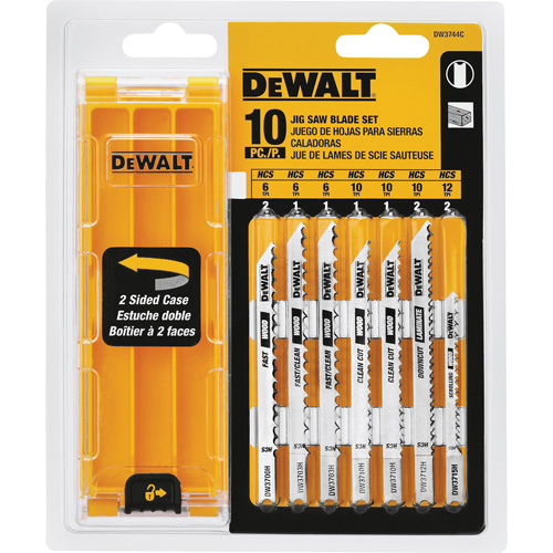 Jeu de lames de scie sauteuse &agrave; queue en U avec &eacute;tui Infinity Industrial Services Inc.