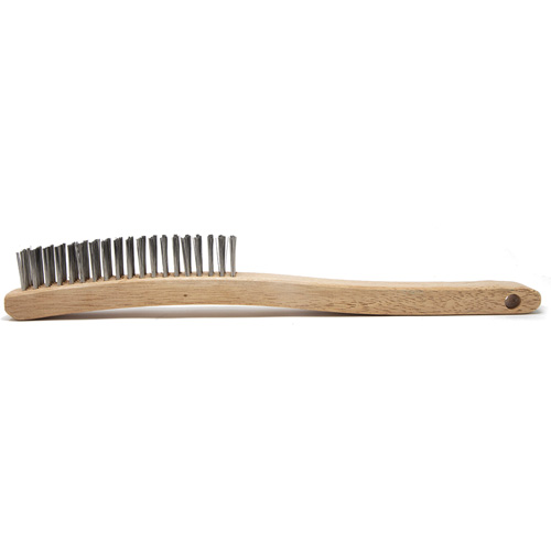 Scratch Brush, Stainless Steel, 4 x 19 Wire Rows, 13-11/16" Long Infinity Industrial Services Inc.