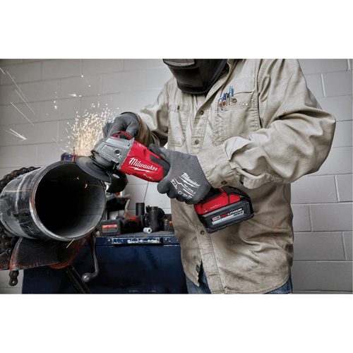 M18 Fuel Slide Switch Braking Grinder with One-Key Slide Switch (Tool Only), 4-1/2" or 5" Wheel, 18 V Infinity Industrial Services Inc.