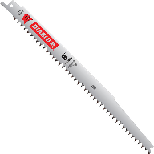 Lame de scie alternative pour l'&eacute;lagage Fleam Ground, 5 Dents par pouce, 9" lo Infinity Industrial Services Inc.