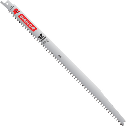 Lame de scie alternative pour l'&eacute;lagage Fleam Ground, 5 Dents par pouce, 12" lo Infinity Industrial Services Inc.