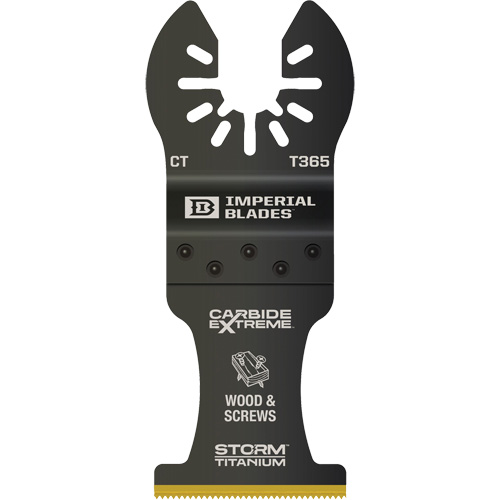 One Fit Carbide Extreme Storm Titanium Multi-Material Blade Infinity Industrial Services Inc.