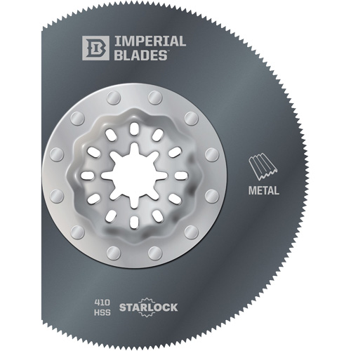 Lame segment&eacute;e mince pour le m&eacute;tal Starlock Infinity Industrial Services Inc.