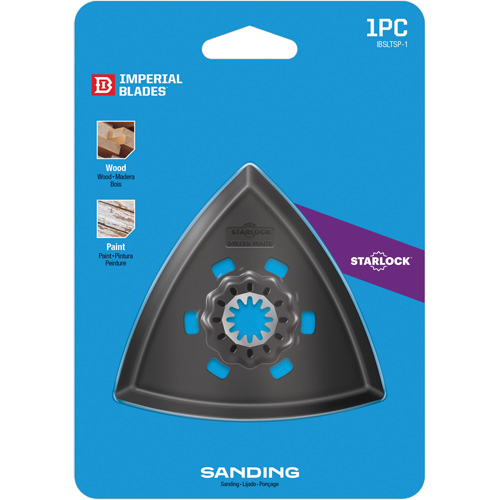 Patin triangulaire pour outil oscillant Starlock Infinity Industrial Services Inc.
