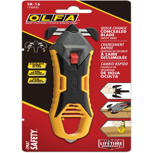 Concealed Blade Safety Cutter Infinity Industrial Services Inc.