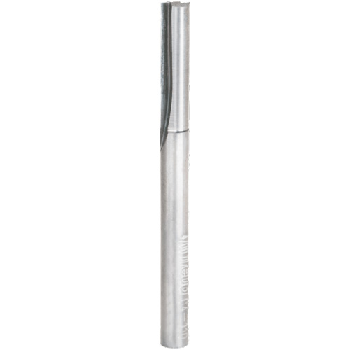 Double Flute Straight Router Bit, 1/4" Dia., 1" H, 2-7/8" L, 1/4" Shank Infinity Industrial Services Inc.