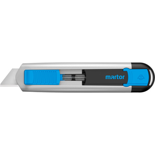 Secunorm 525 Retractable Safety Knife with Blunt Tip Blade, 18 mm, Aluminum Handle Infinity Industrial Services Inc.