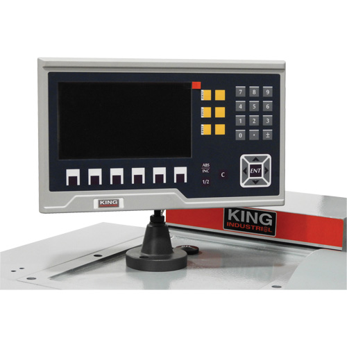 Metal Lathe/Taper Attachment & DRO, 75" L x 32" W x 53" H Infinity Industrial Services Inc.