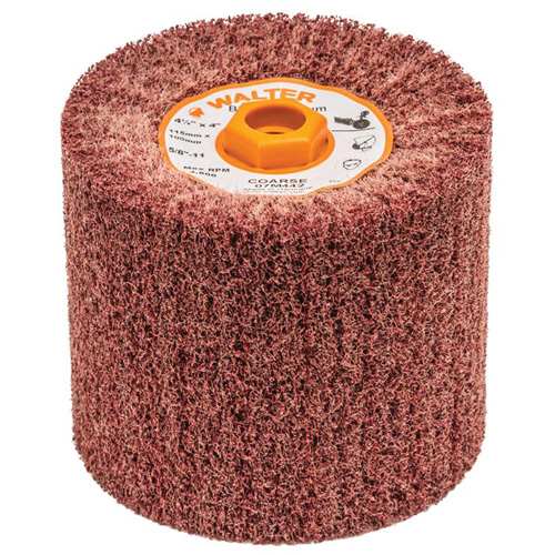 Tambour de conditionnement de surface Blendex, 4-1/2" dia. x 4" la, 5/8"-11 Arbre, Grain Cors&eacute; Infinity Industrial Services Inc.