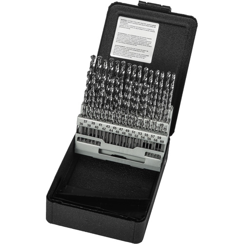 Jobber Length Drill Bit Set, 60 Pieces, High Speed Steel Infinity Industrial Services Inc.