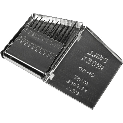 Jobber Length Drill Bit Set, 20 Pieces, High Speed Steel Infinity Industrial Services Inc.