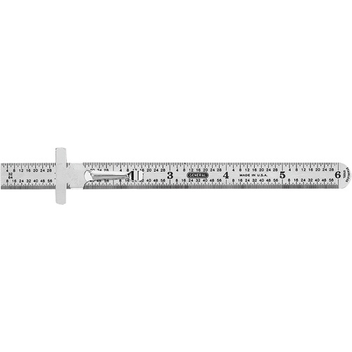 Industrial Precision Flexible Ruler, 6" L, Steel Infinity Industrial Services Inc.
