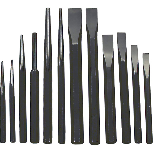 IPC-12 Jumbo Punch & Chisel Set, 12 Pieces Infinity Industrial Services Inc.