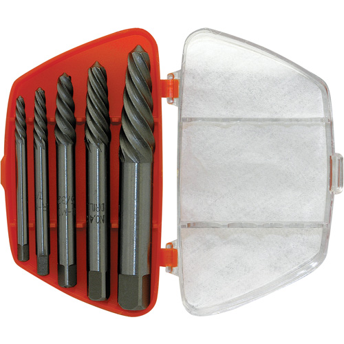 ISE-5 5-Piece Spiral Extractor Set, Chrome Molybdenum Infinity Industrial Services Inc.