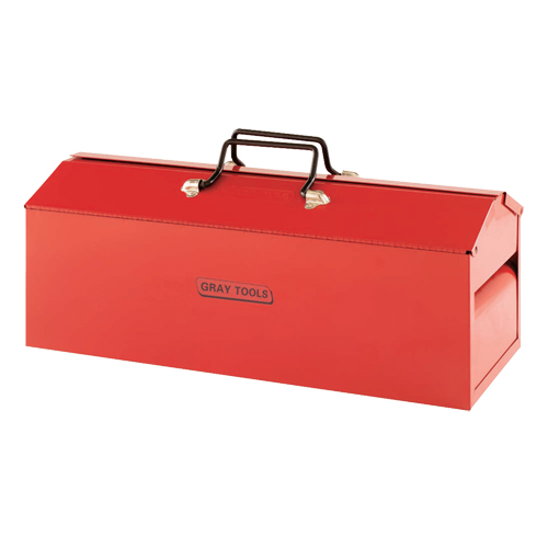 Tool Box, 8-13/20" D x 21-3/10" W x 9" H, Red Infinity Industrial Services Inc.