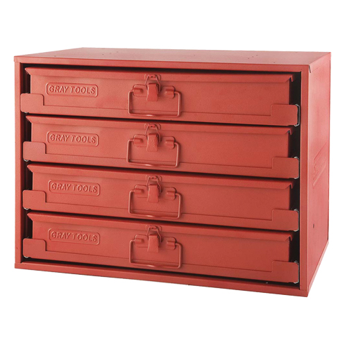 Compartment Rack With 4 Compartment Boxes, 4 Slots, 20-1/2" W x 12-1/2" D x 14-5/8" H, Red Infinity Industrial Services Inc.