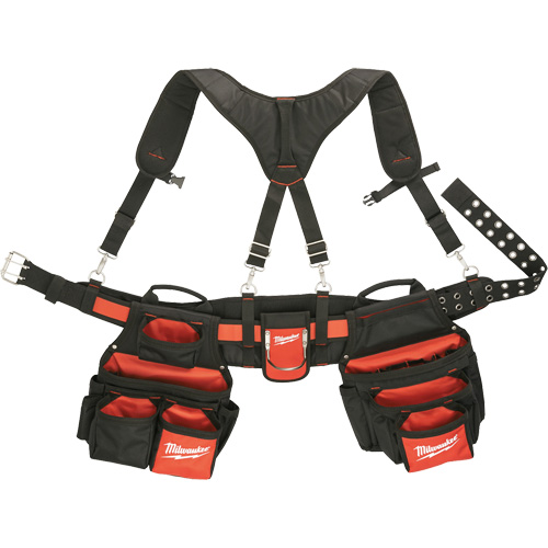 Ceinture de travail a/m&eacute;canisme de suspension pour entrepreneur, Nylon, Noir Infinity Industrial Services Inc.