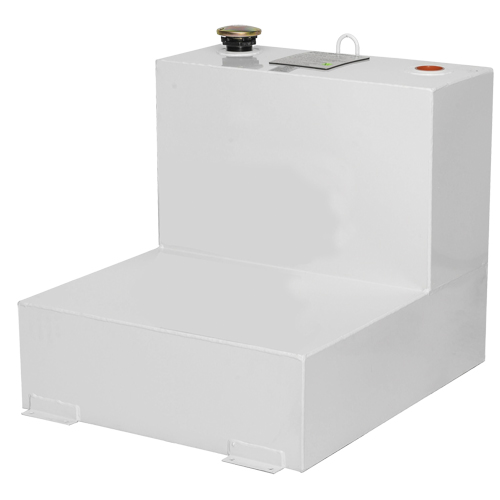 Steel Fuel Transfer Tank, Steel, 48 gal. Capacity, White Infinity Industrial Services Inc.