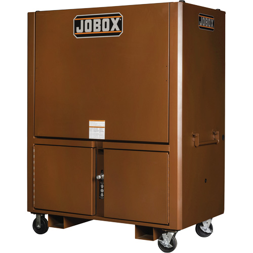 Field Office Jobsite Box, 33" W x 63" D x 80" H, Steel, Red Infinity Industrial Services Inc.