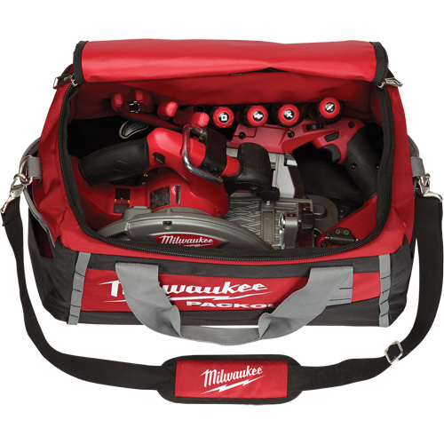 Packout Tool Bag, Ballistic Nylon, 8 Pockets, Black/Red Infinity Industrial Services Inc.